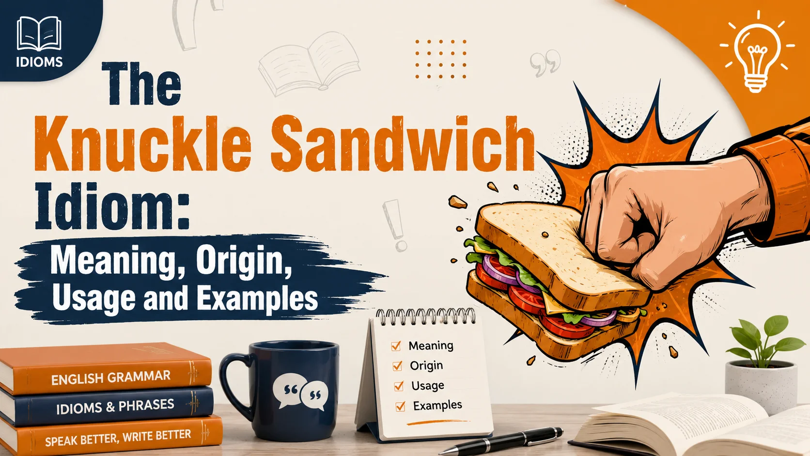 The Knuckle Sandwich Idiom: Meaning, Origin, Usage and Examples