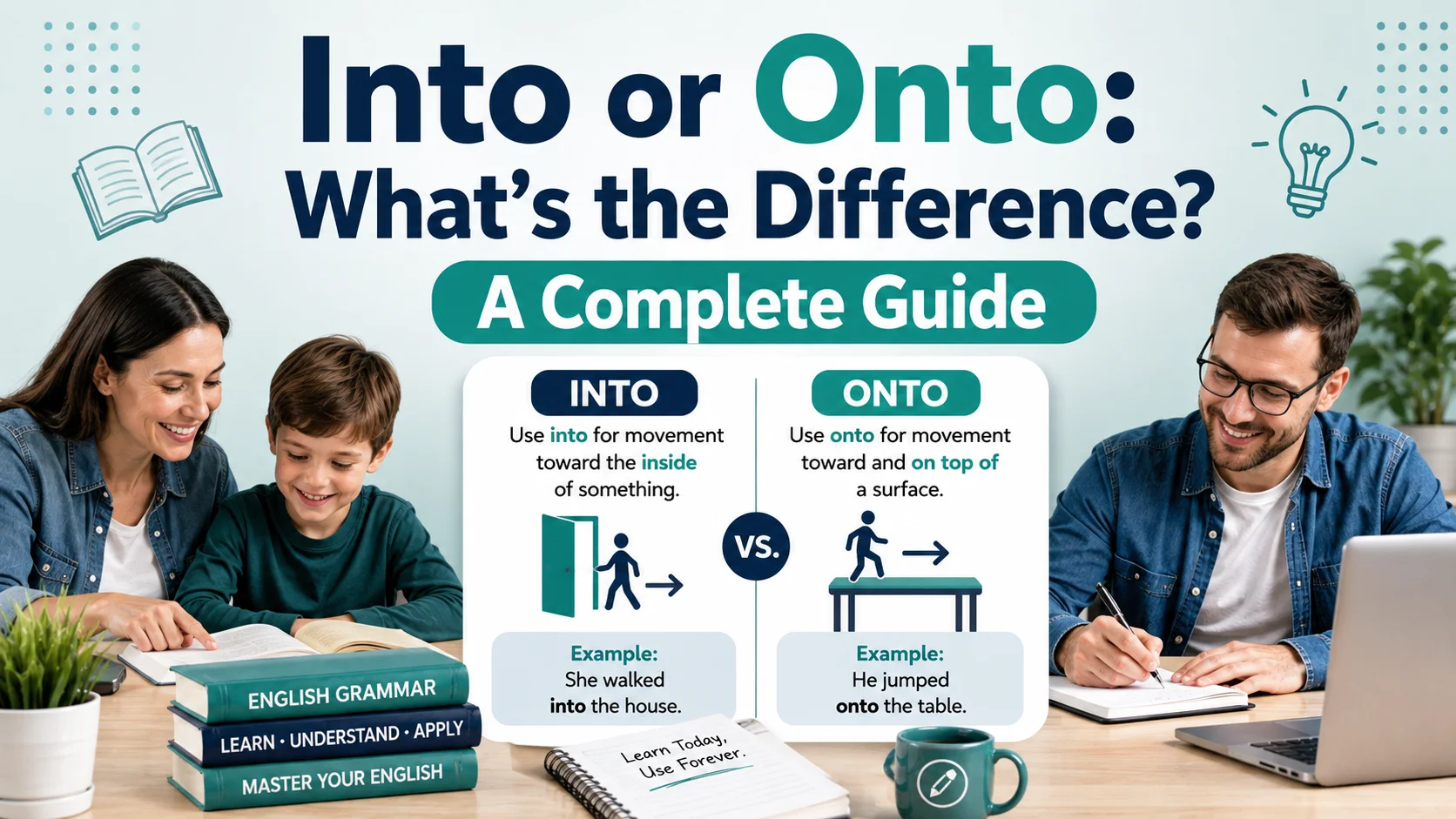 Into or Onto: What’s the Difference? A Complete Guide