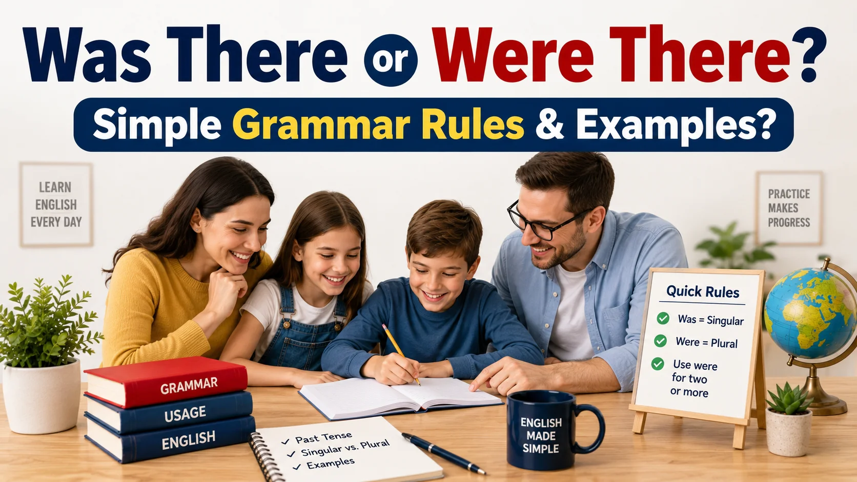 Was There or Were There? Simple Grammar Rules & Examples?