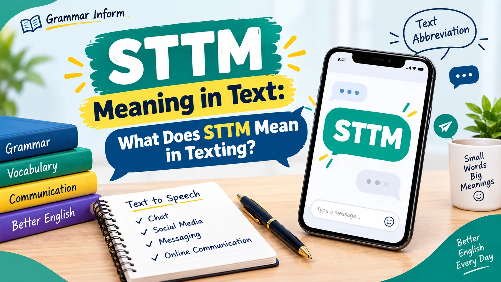STTM Meaning in Text: What Does STTM Mean in Texting?
